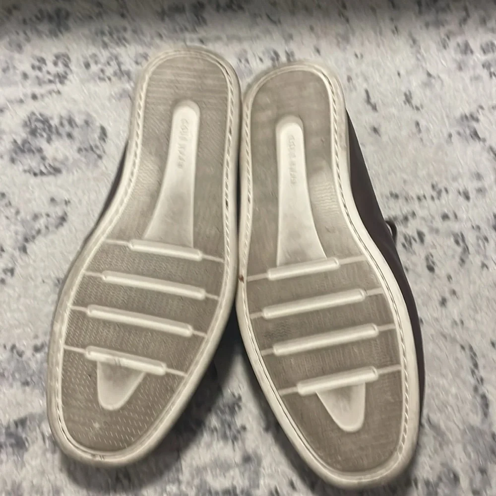 Cole Haan Harpswell brown leather boat shoes size 10.5 C28865 ·